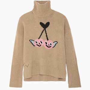 Zadig and Voltaire Alma We Cerise Sweater